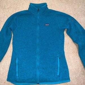 Patagonia womens blue sweatshirt/jacket